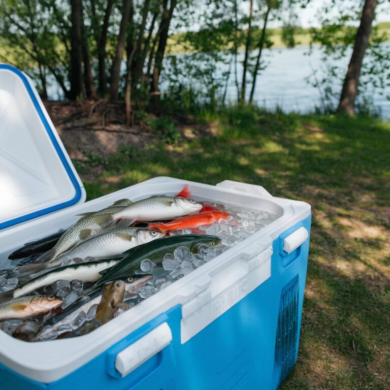 DIY Fishing Bait Cooler