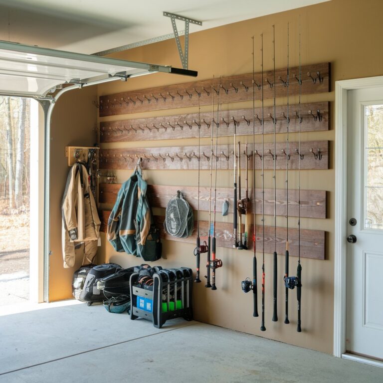 Fishing Rod Rack