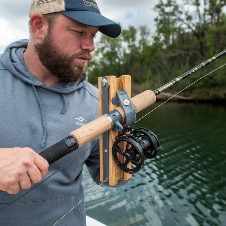 DIY Fishing Rod Holders